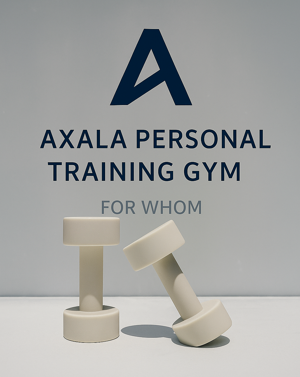 AXALA PERSONAL TRAINING GYM FOR WHOM メインビジュアル